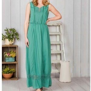Matilda Jane Dresses Matilda Jane Down In The Valley Maxi Dress Sz L
